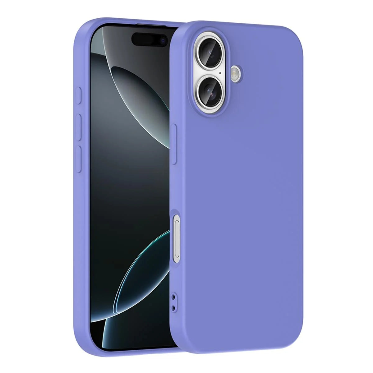 iPhone 17 Silikon Lansman Telefon Kılıfı - Turuncu | bastcase - Yan Profil İnceliği