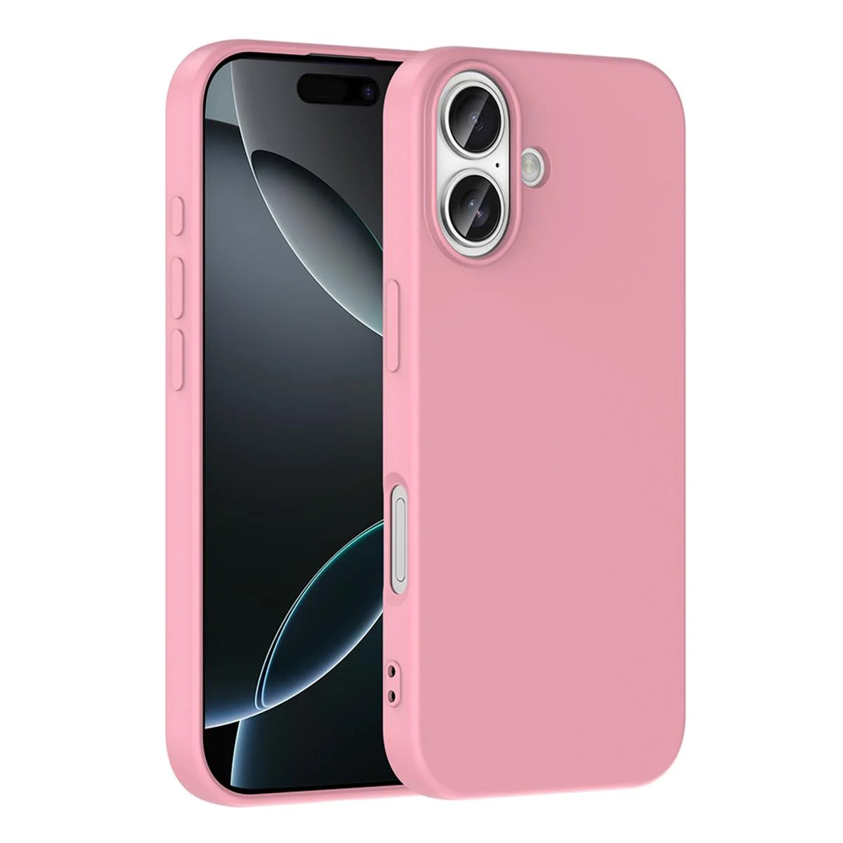 iPhone 17 Silikon Lansman Telefon Kılıfı - Siyah | bastcase - Yan Profil İnceliği
