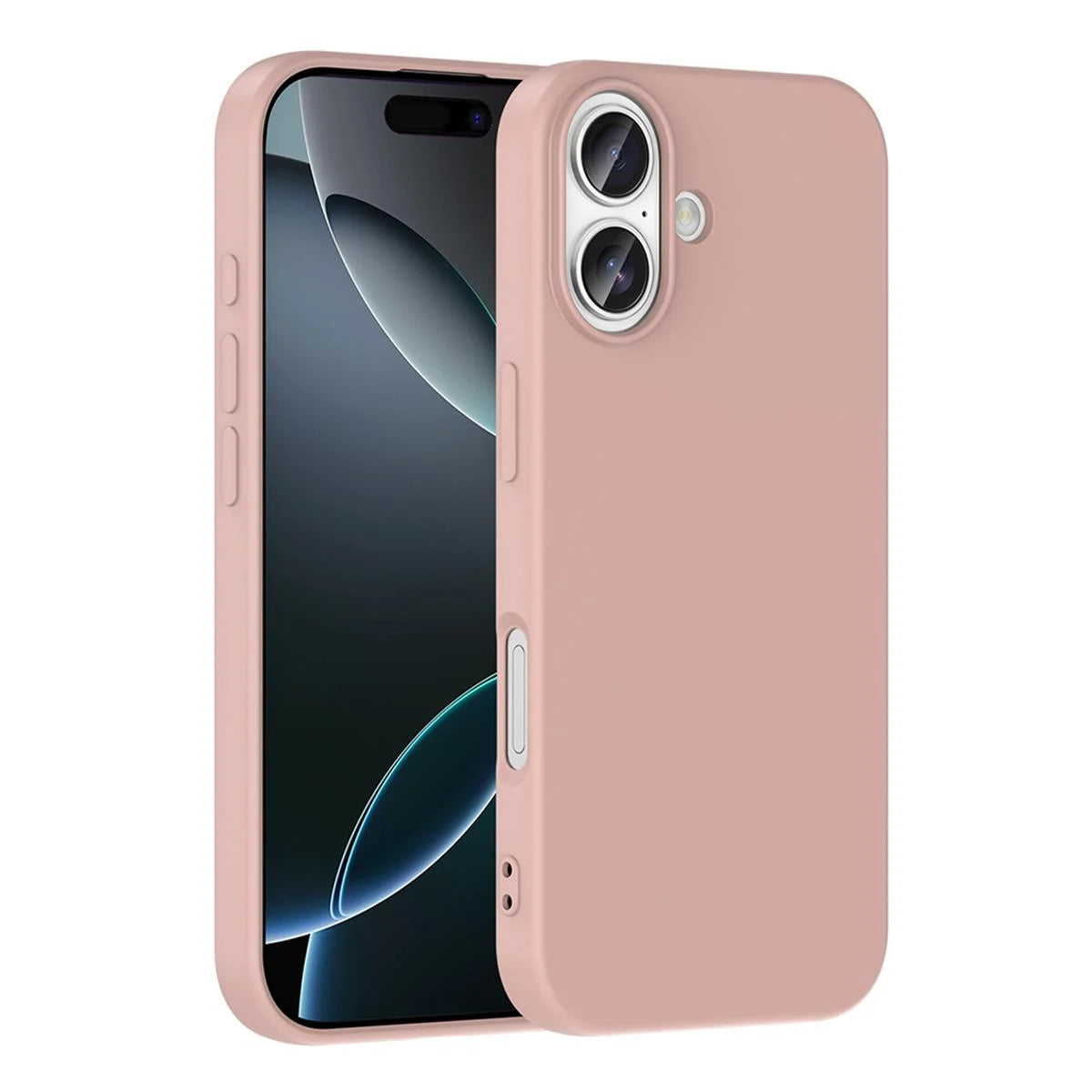 iPhone 17 Silikon Lansman Telefon Kılıfı - Pembe | bastcase - Yan Profil İnceliği