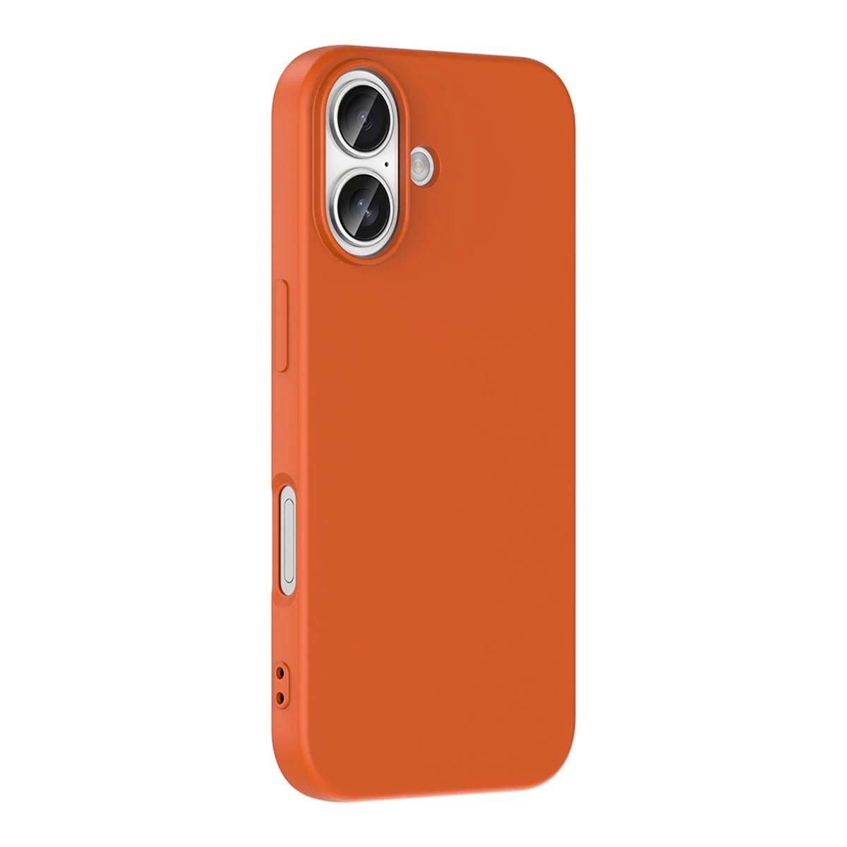 iPhone 17 Silikon Lansman Telefon Kılıfı - Pudra | bastcase - Yan Profil İnceliği