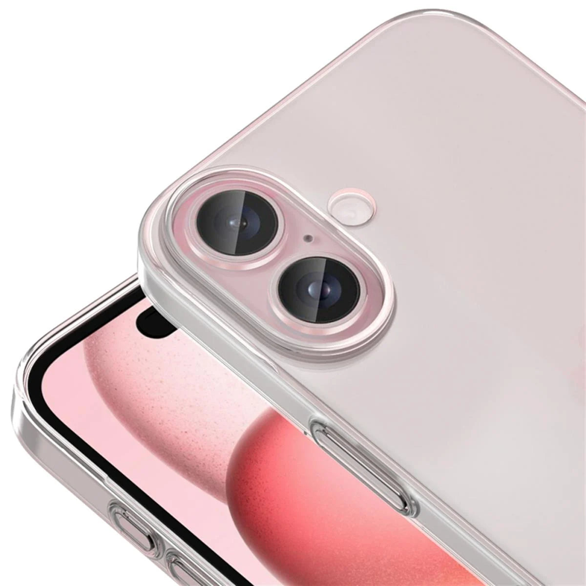 iPhone 17 Stark Telefon Kılıfı - Şeffaf | bastcase - Alt Port Kesimleri
