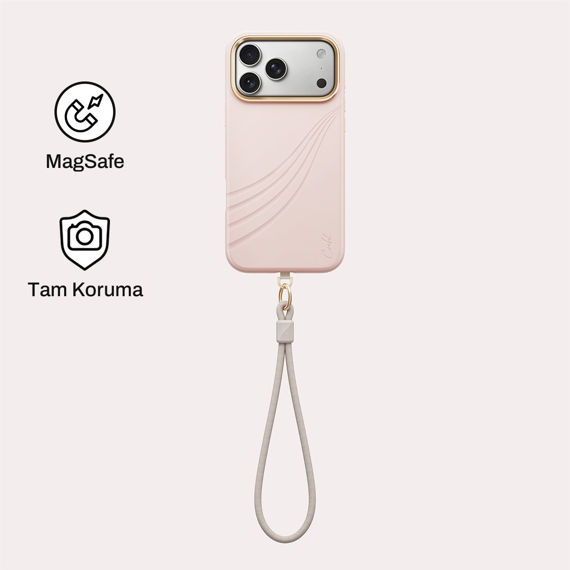 iPhone 18 Pro Max ile Uyumlu Coehl MagSafe Destekli Serina Telefon Kılıfı | bastcase