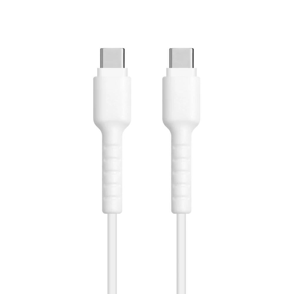 iPhone Kablo Koruyucu Type-C iPhone Kablo Koruyucu Type-C - Beyaz | bastcase - Farklı Açı Duruşu