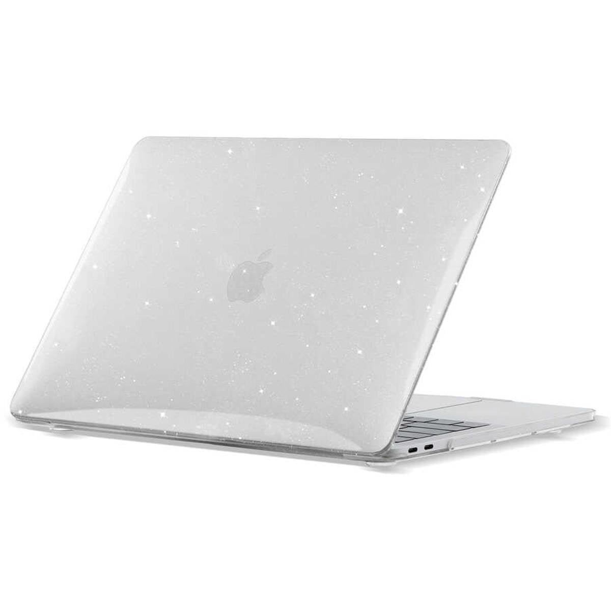 MacBook Air 15.3'' 2023-2024 Simli Şeffaf Kılıf | bastcase - Ön Yüzey Görünümü