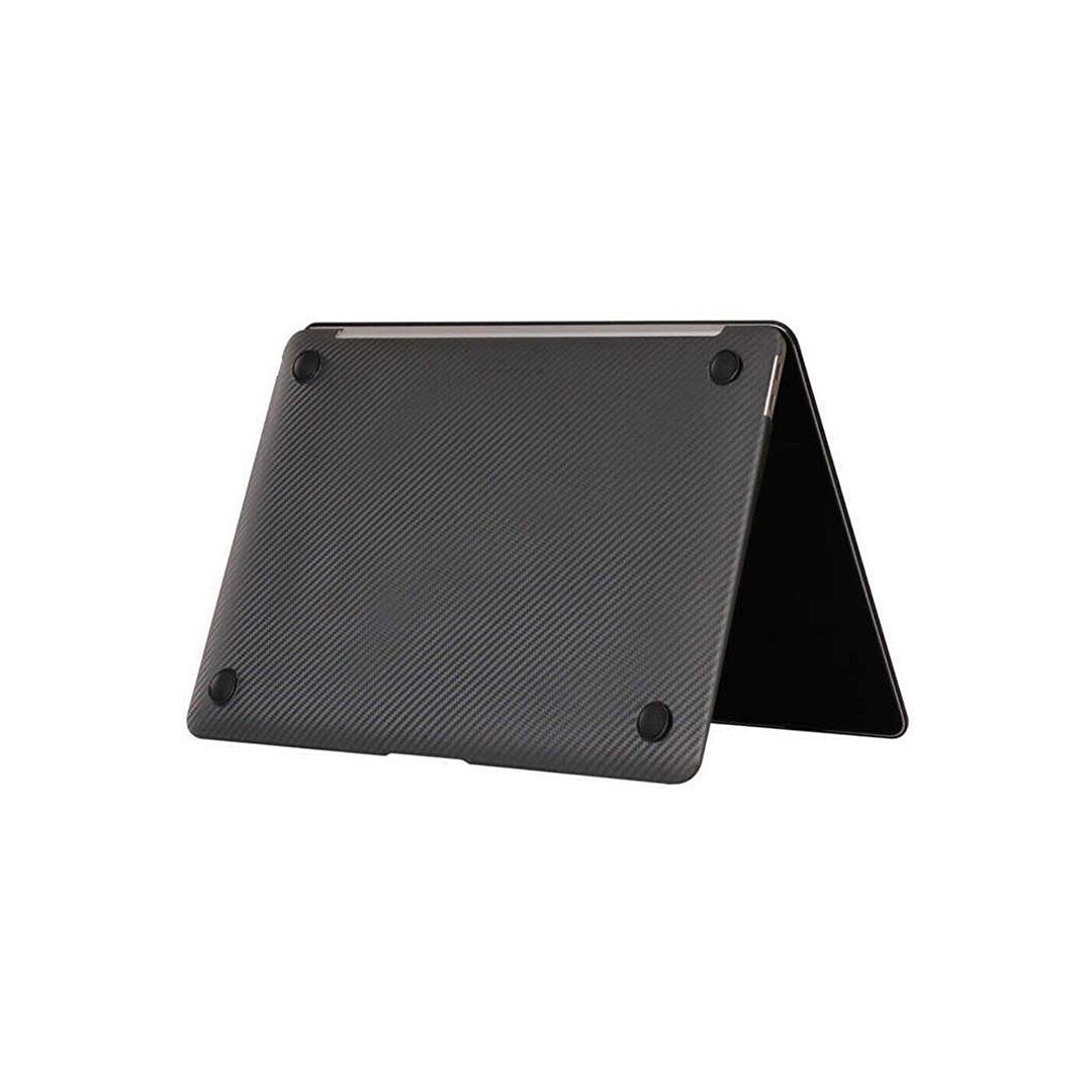 MacBook Pro 13.3" M1-M2 2020-2022 Carbon Siyah Kılıf | bastcase - Tuş Kesimi