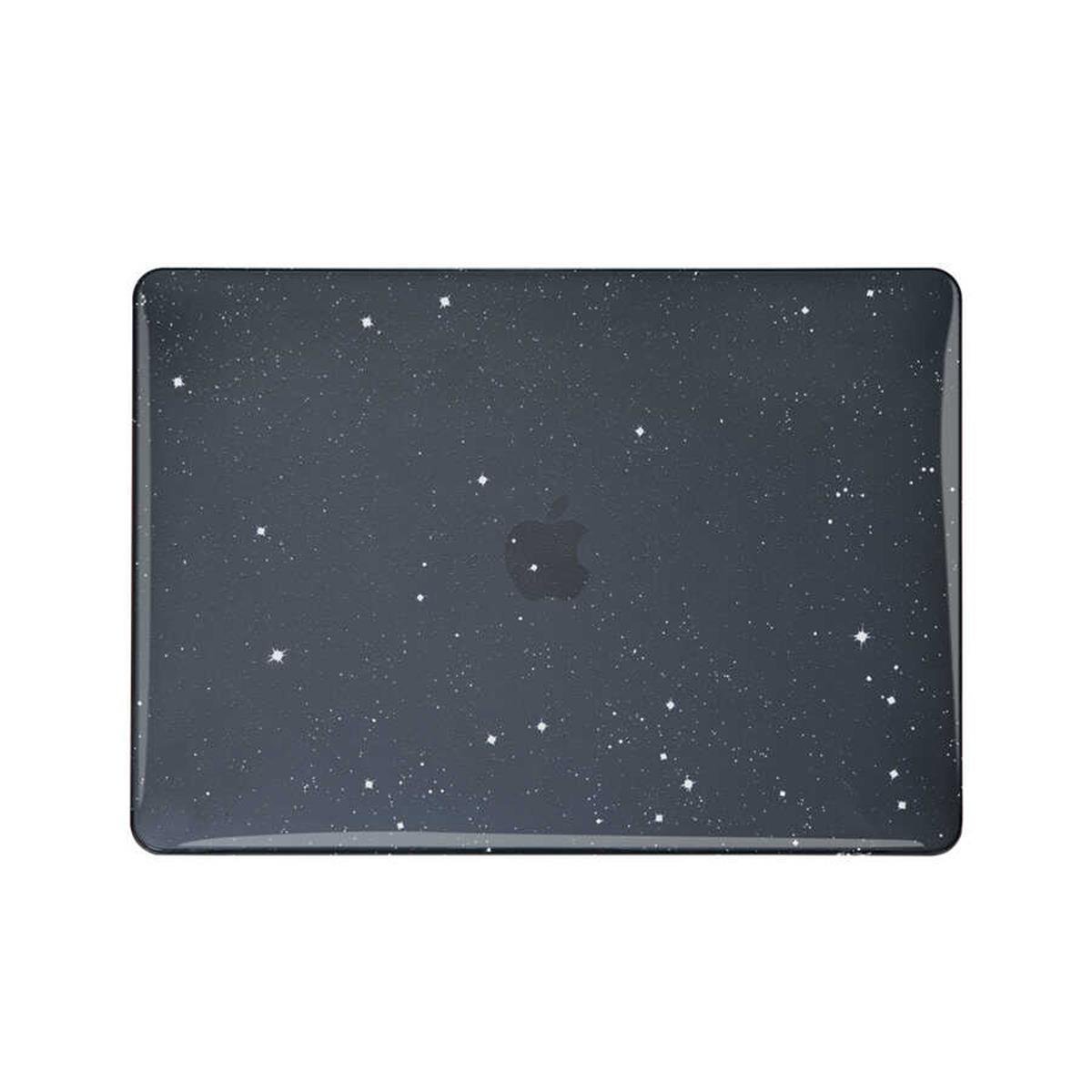 MacBook Pro 14.2'' M1-M2-M3 2021-2023 Simli Siyah Kılıf | bastcase - Tuş Kesimi