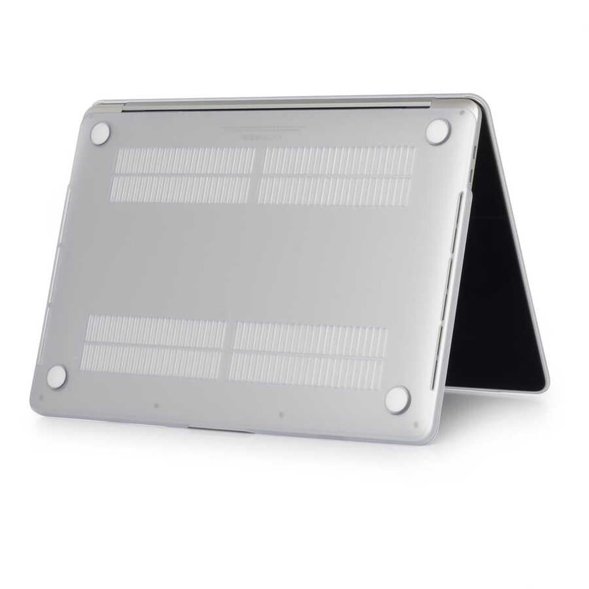 MacBook Pro 14.2'' M1-M2-M3 2021-2023 Ultra İnce Şeffaf Kılıf | bastcase - Arka Yüzey Detayı