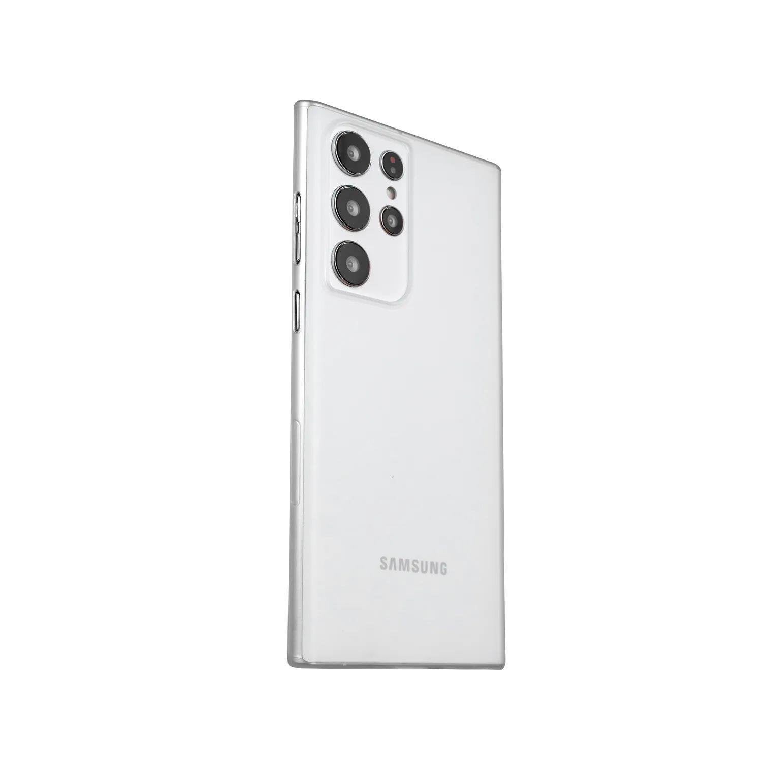 Samsung Note 20 Ultra İnce Telefon Kılıfı - Beyaz | bastcase - Yan Profil İnceliği