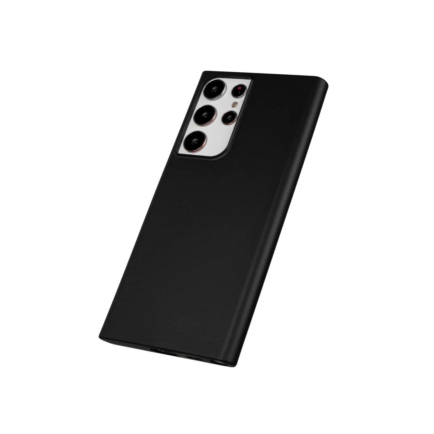 Samsung Note 20 Ultra İnce Telefon Kılıfı - Siyah | bastcase - Kamera Koruma Alanı