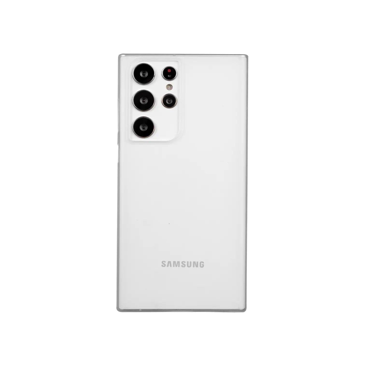 Samsung Note 20 Ultra İnce Telefon Kılıfı - Siyah | bastcase - Alt Port Kesimleri