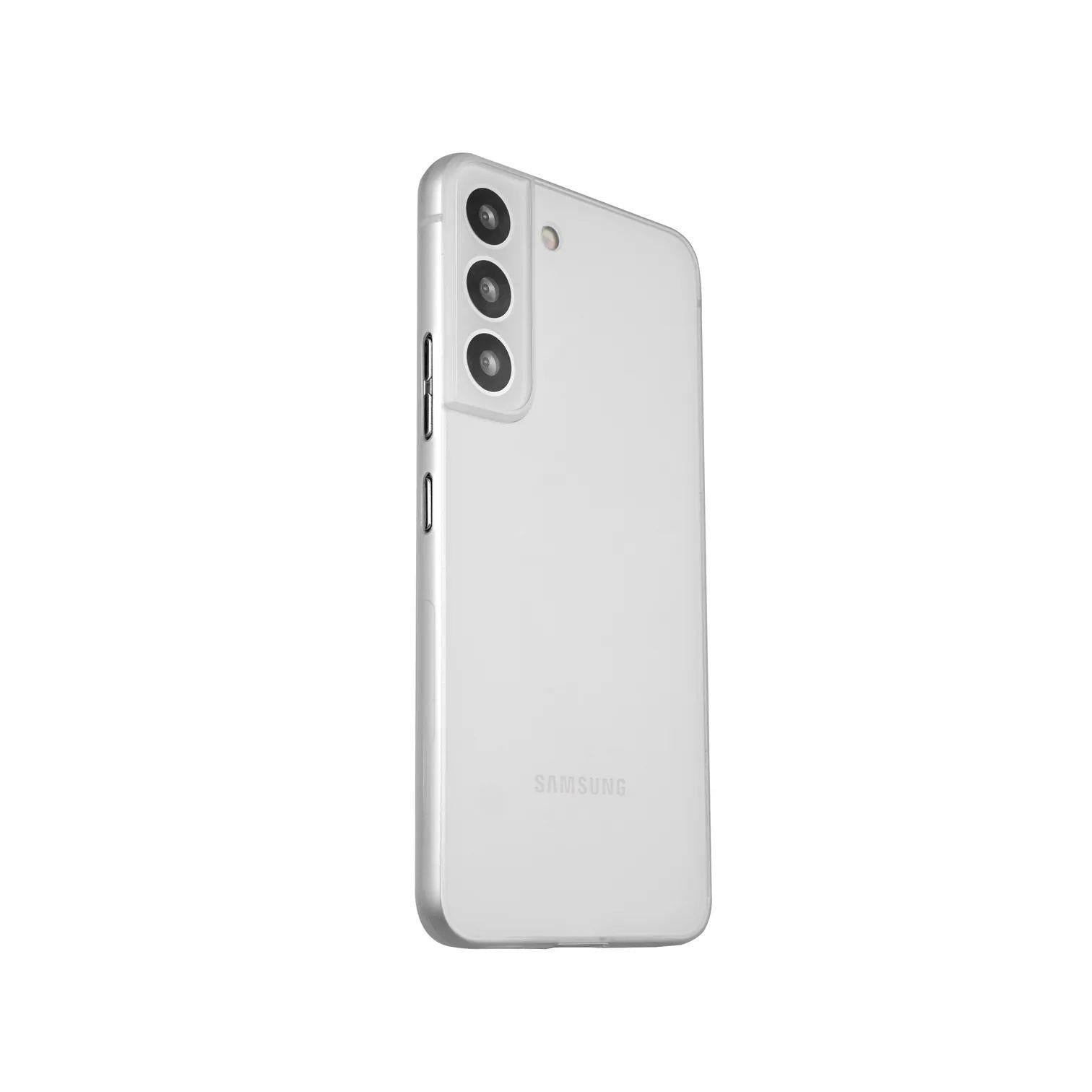 Samsung S21 Plus Ultra İnce Telefon Kılıfı - Beyaz | bastcase - Yan Profil İnceliği