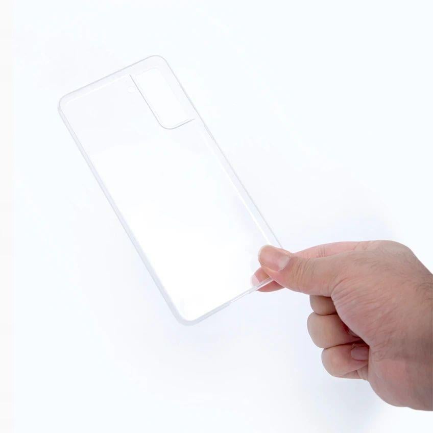 Samsung S21 Plus Ultra İnce Telefon Kılıfı - Şeffaf | bastcase - Arka Yüzey Detayı