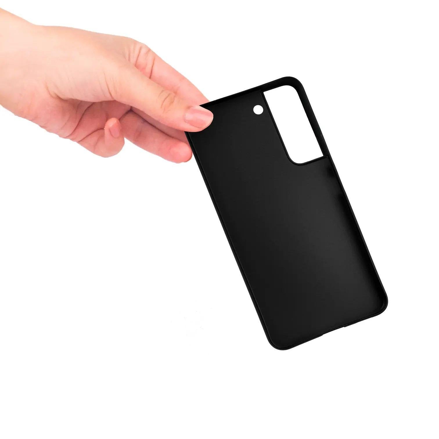 Samsung S21 Plus Ultra İnce Telefon Kılıfı - Siyah | bastcase - Ön Yüzey Görünümü
