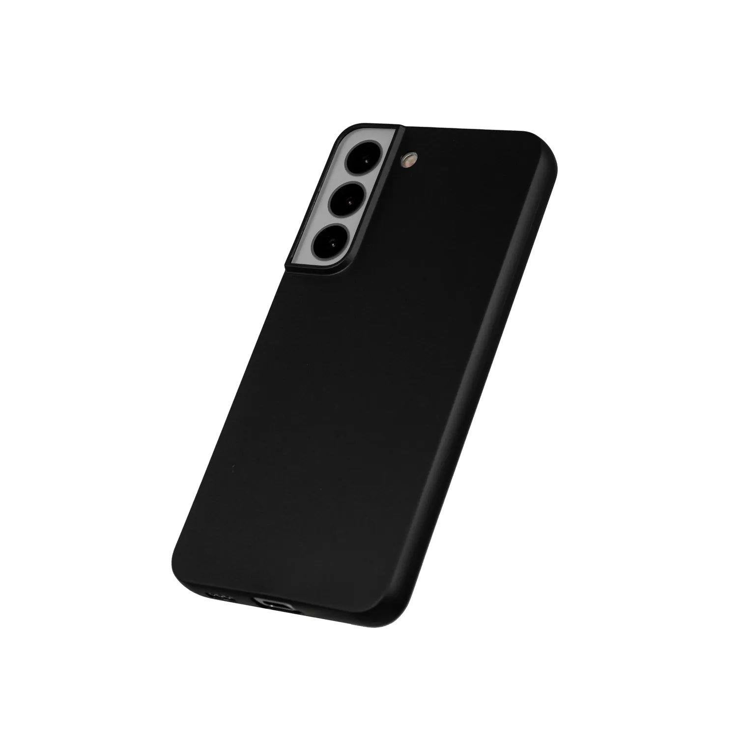 Samsung S21 Plus Ultra İnce Telefon Kılıfı - Siyah | bastcase - Kamera Koruma Alanı