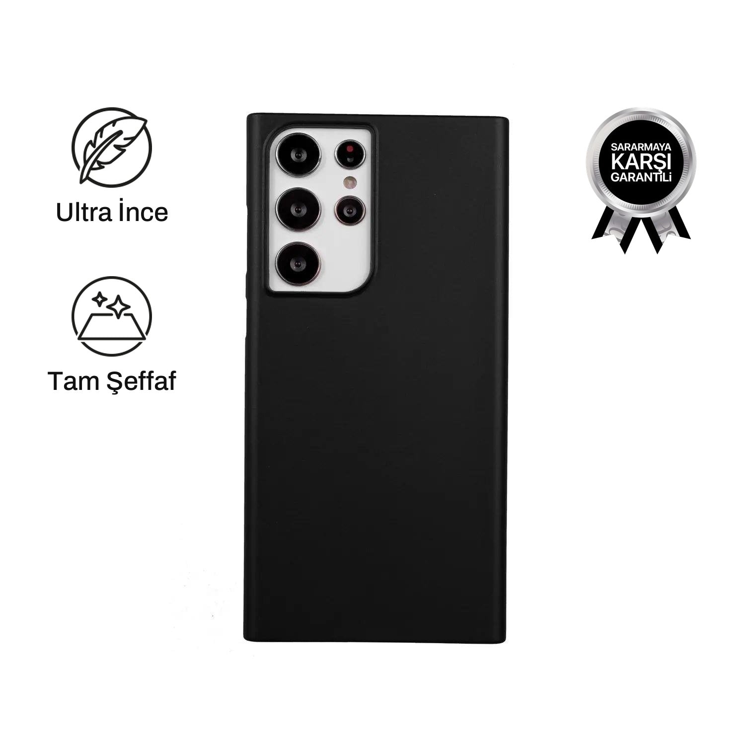 Samsung S21 Ultra ile Uyumlu Ultra İnce Telefon Kılıfı | bastcase