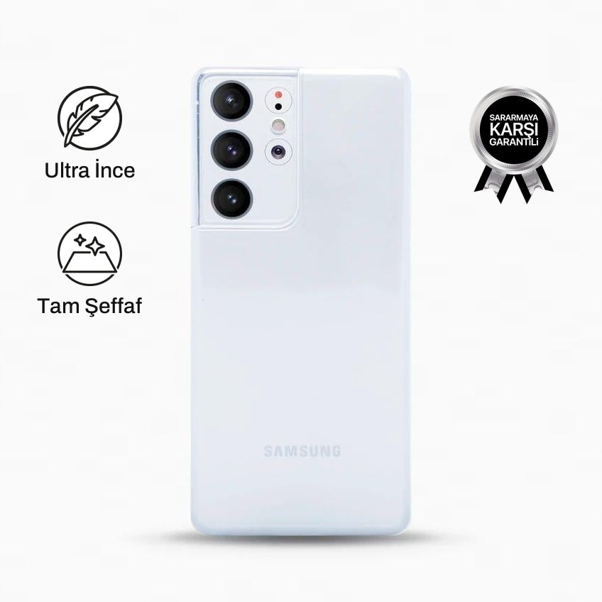 Samsung S21 Ultra ile Uyumlu Ultra İnce Telefon Kılıfı | bastcase
