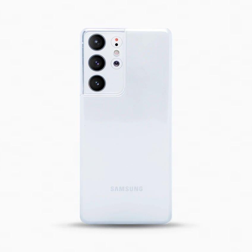 Samsung S21 Ultra Ultra İnce Telefon Kılıfı - Şeffaf | bastcase - Ön Yüzey Görünümü