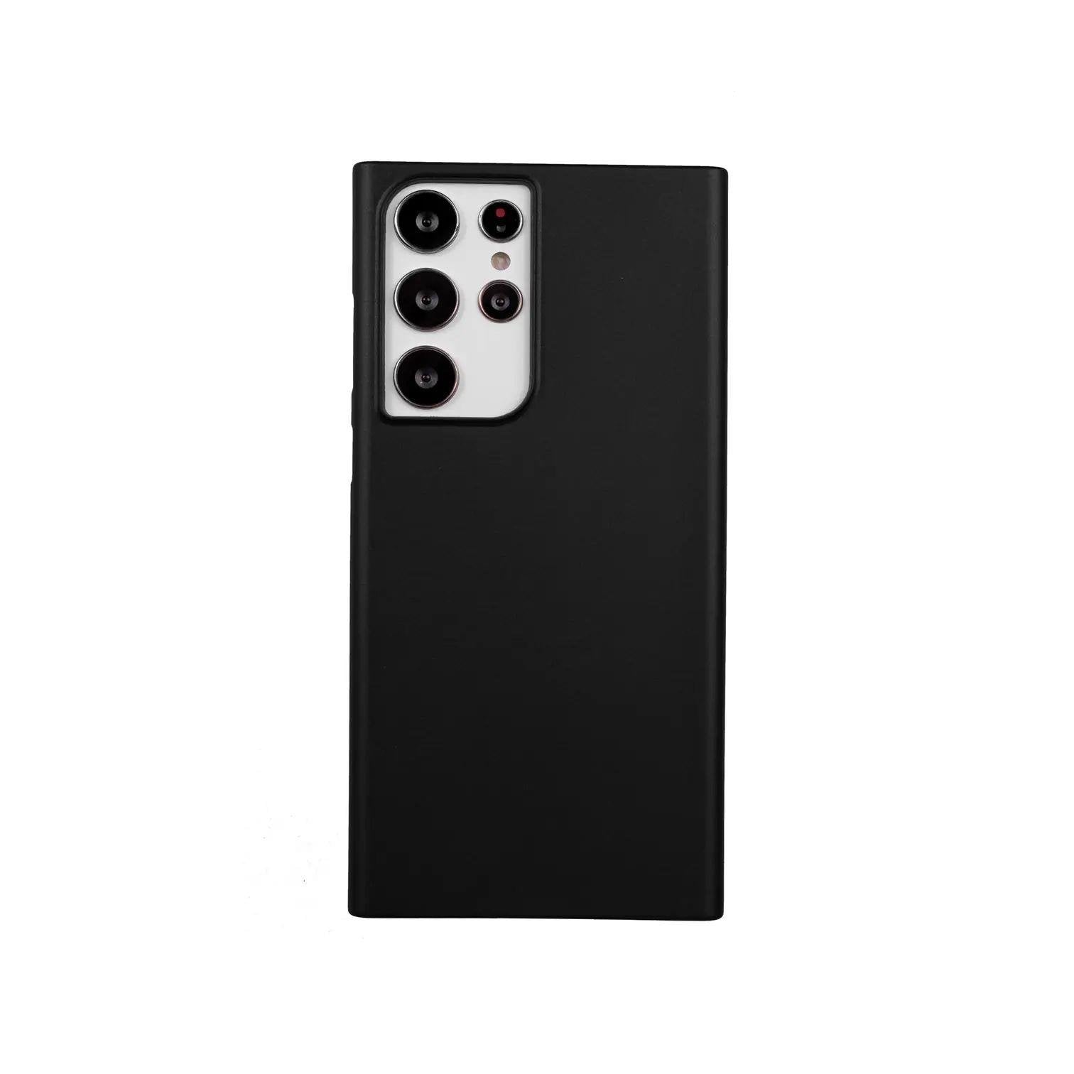Samsung S21 Ultra Ultra İnce Telefon Kılıfı - Şeffaf | bastcase - Alt Port Kesimleri