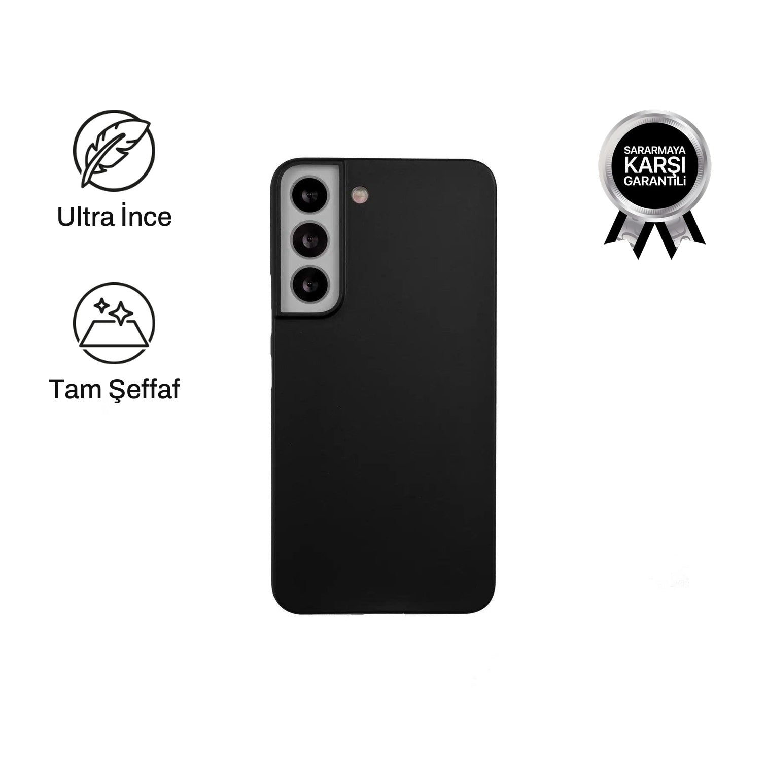 Samsung S22 Plus ile Uyumlu Ultra İnce Telefon Kılıfı | bastcase