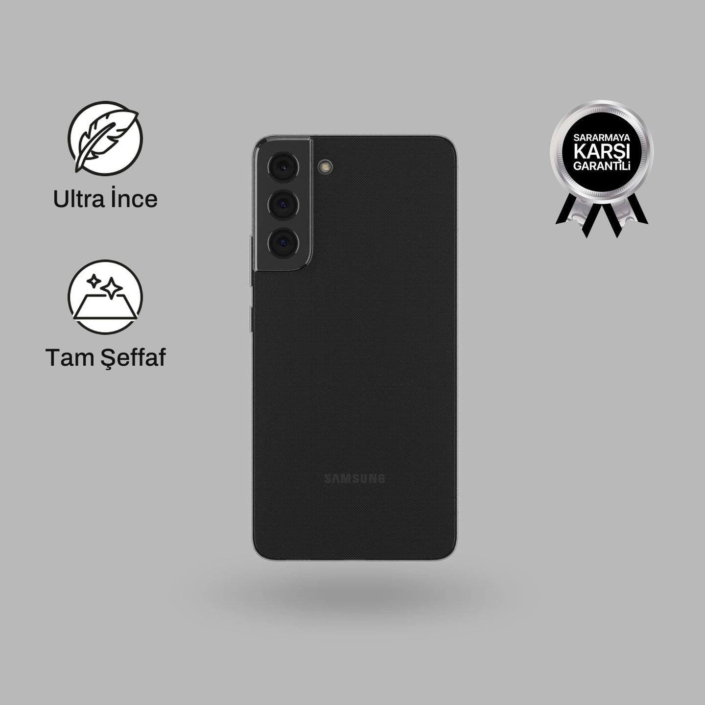 Samsung S22 Plus ile Uyumlu Ultra İnce Telefon Kılıfı | bastcase