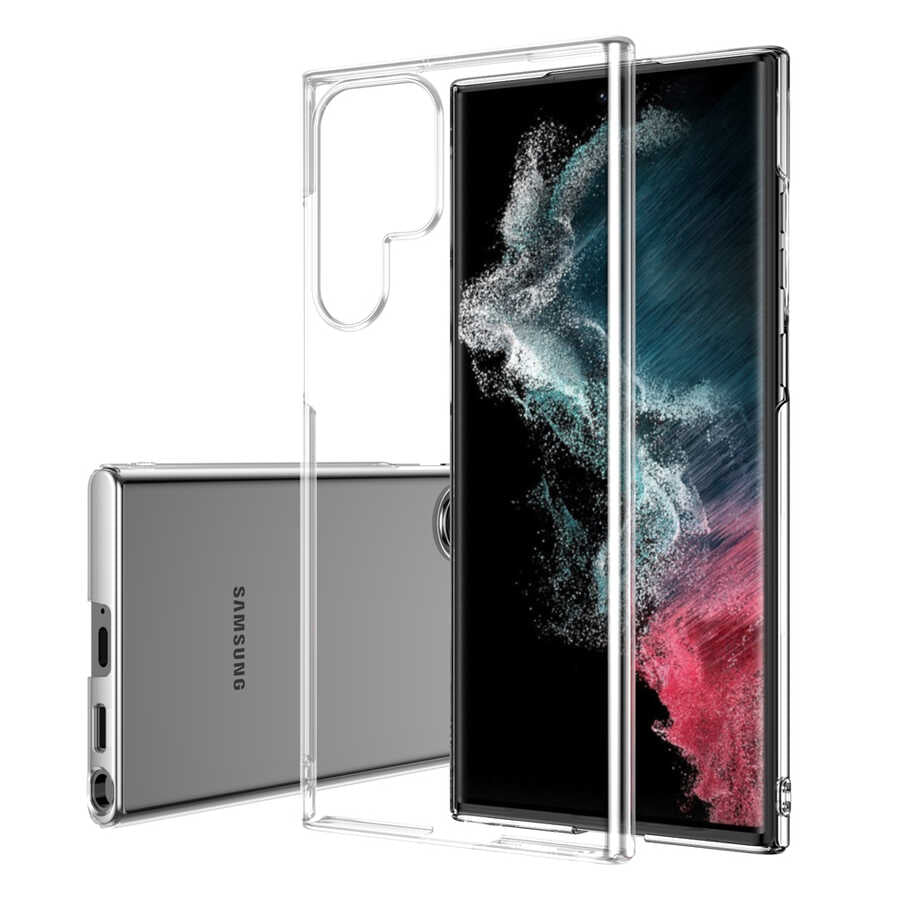Samsung S22 Ultra Stark Telefon Kılıfı - Şeffaf | bastcase - Ön Yüzey Görünümü