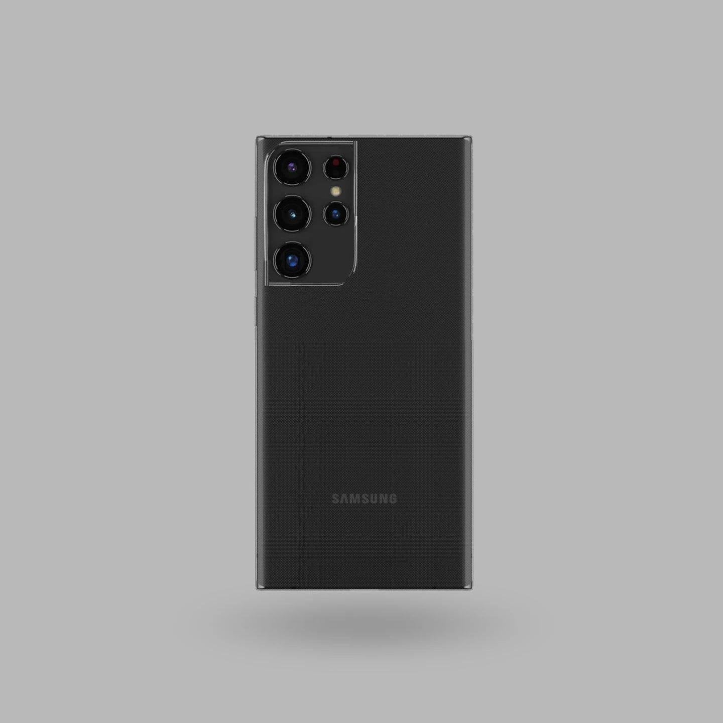 Samsung S22 Ultra Ultra İnce Telefon Kılıfı - Şeffaf | bastcase - Ön Yüzey Görünümü