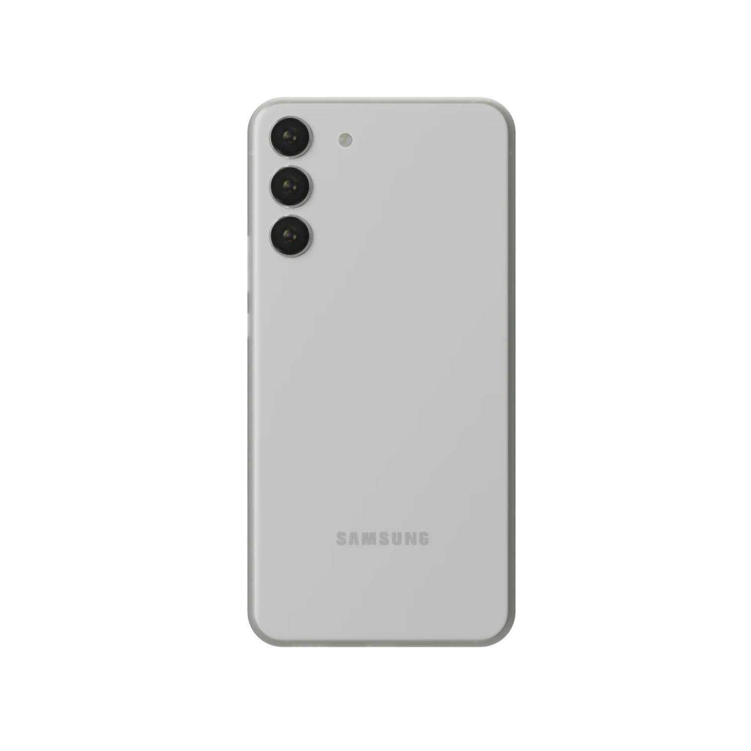 Samsung S23 Plus Ultra İnce Telefon Kılıfı - Beyaz | bastcase - Ön Yüzey Görünümü