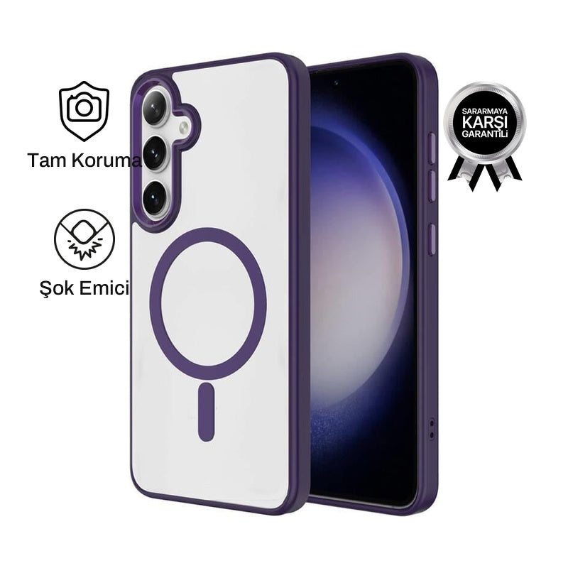 Samsung S24 ile Uyumlu Bold Telefon Kılıfı | bastcase