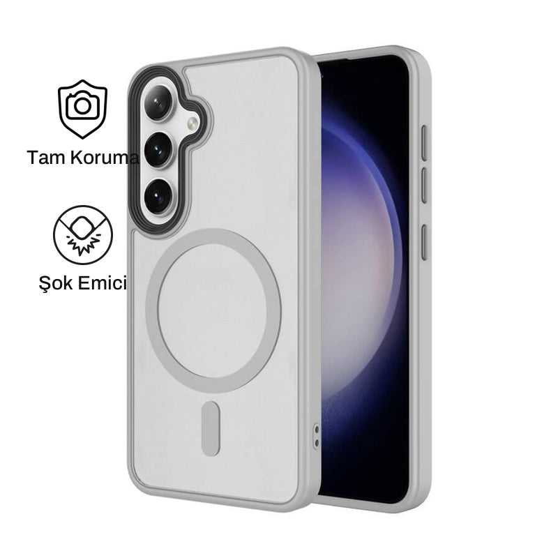 Samsung S24 ile Uyumlu Mat Bold Telefon Kılıfı | bastcase