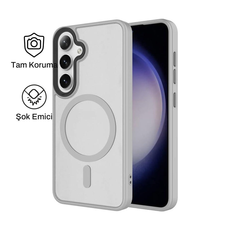 Samsung S24 Plus ile Uyumlu Mat Bold Telefon Kılıfı | bastcase