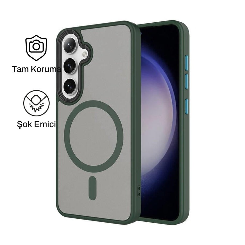 Samsung S24 Plus ile Uyumlu Mat Bold Telefon Kılıfı | bastcase