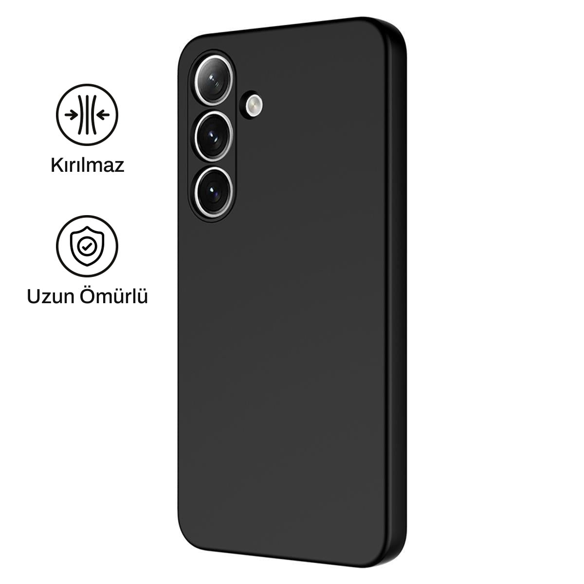 Samsung S24 Plus ile Uyumlu Silikon Lansman Telefon Kılıfı | bastcase