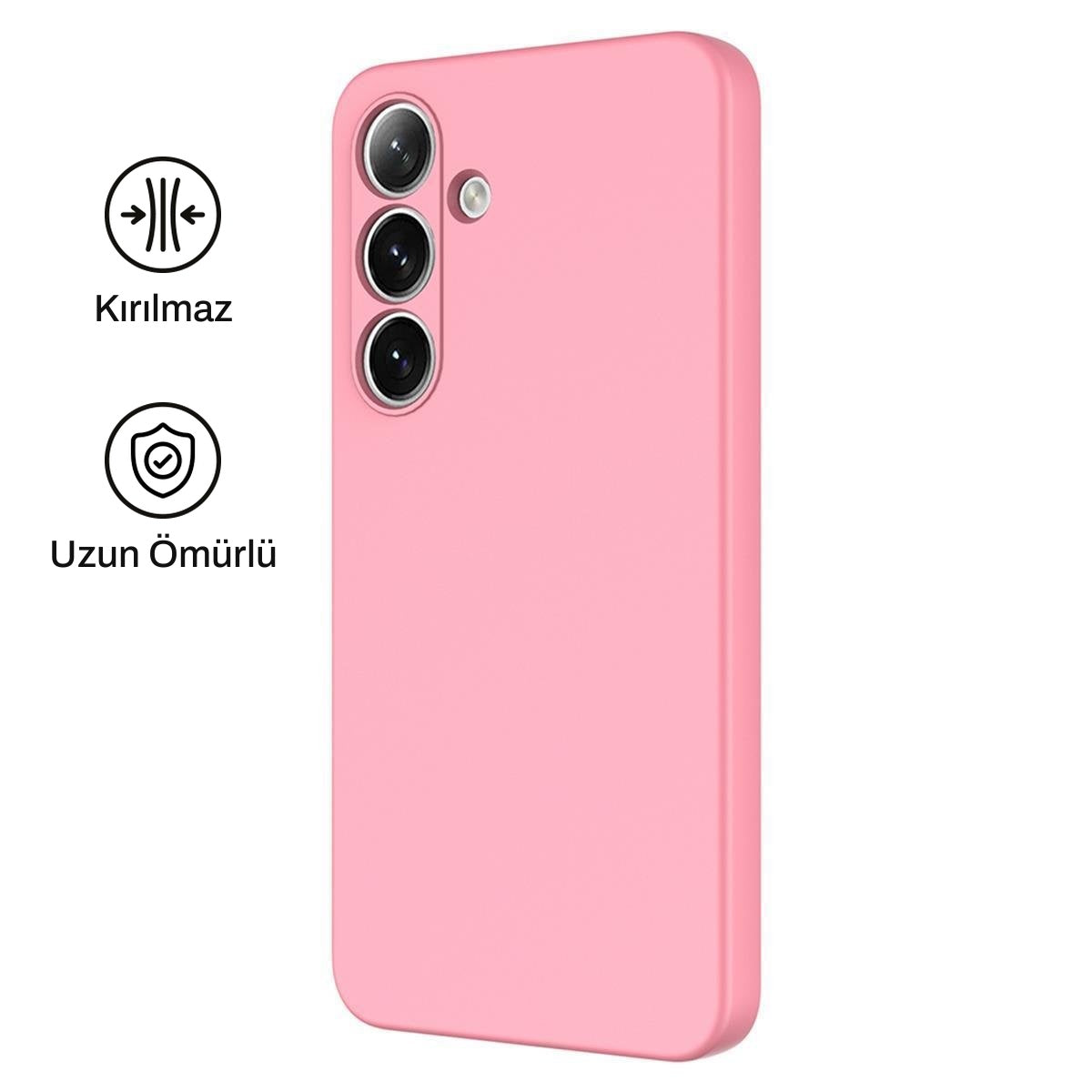 Samsung S24 Plus ile Uyumlu Silikon Lansman Telefon Kılıfı | bastcase
