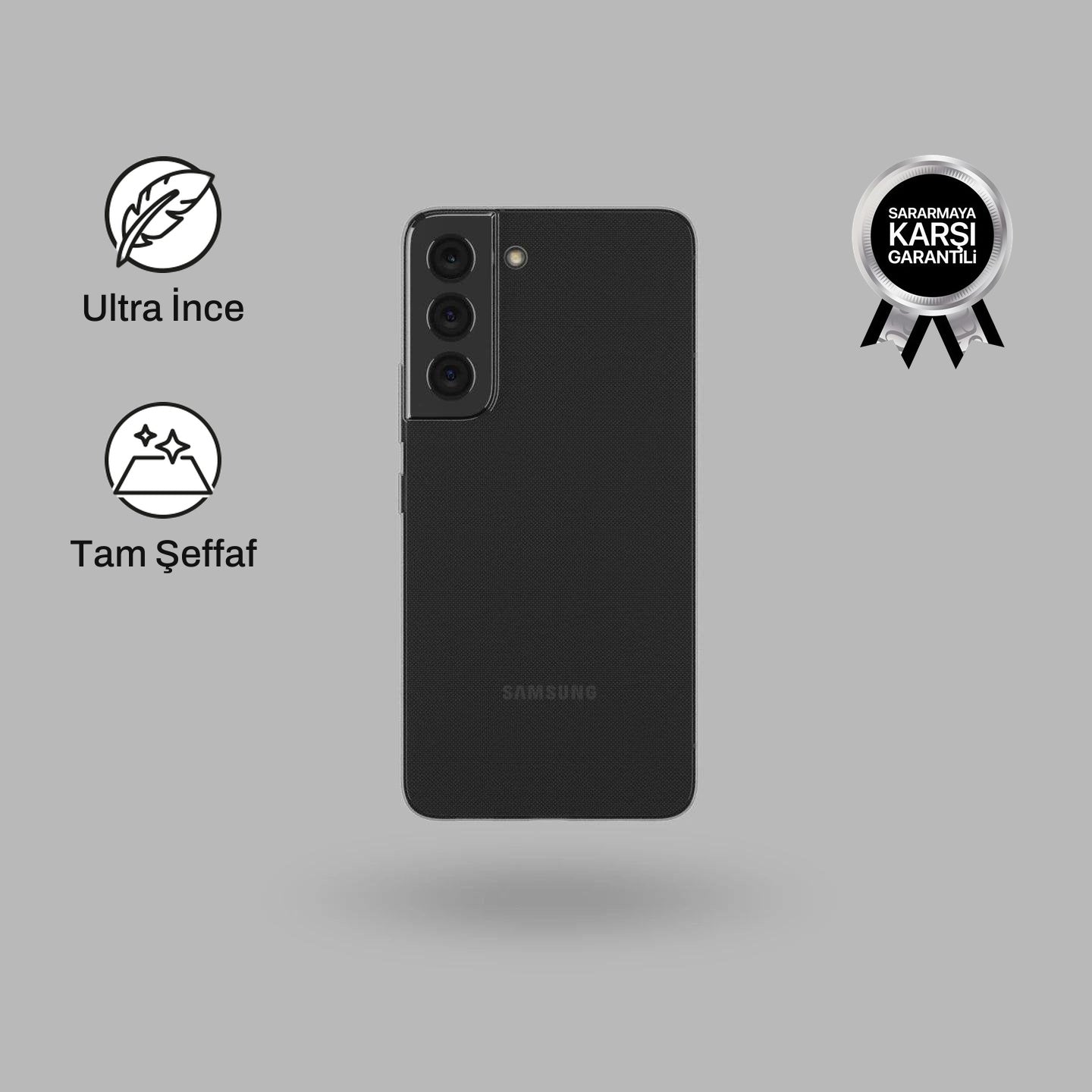 Samsung S24 Plus  ile Uyumlu Ultra İnce Telefon Kılıfı | bastcase