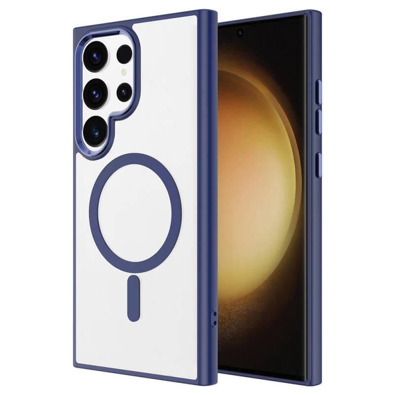 Samsung S24 Ultra Bold Telefon Kılıfı - Mavi | bastcase - Ön Yüzey Görünümü