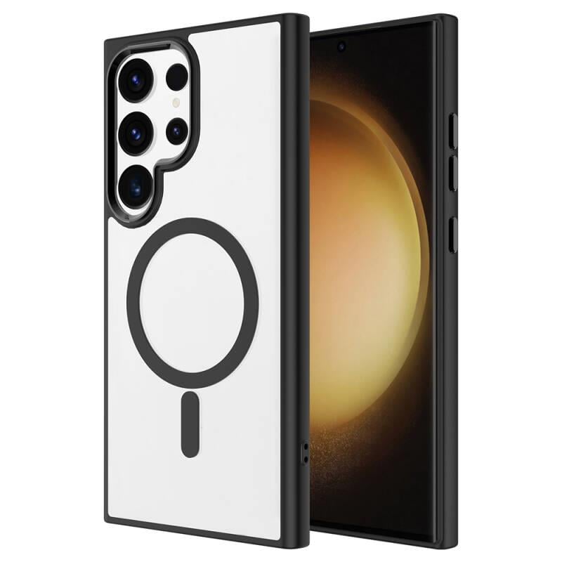 Samsung S24 Ultra Bold Telefon Kılıfı - Siyah | bastcase - Ön Yüzey Görünümü