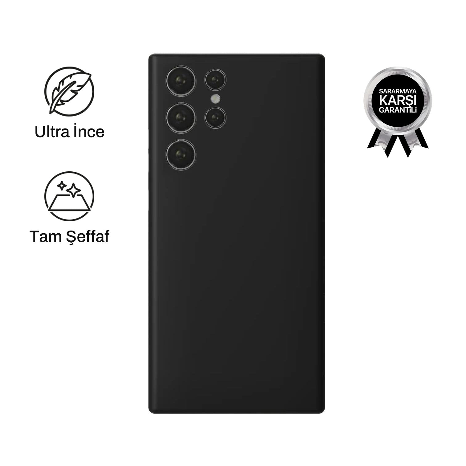 Samsung S24 Ultra ile Uyumlu Ultra İnce Telefon Kılıfı | bastcase