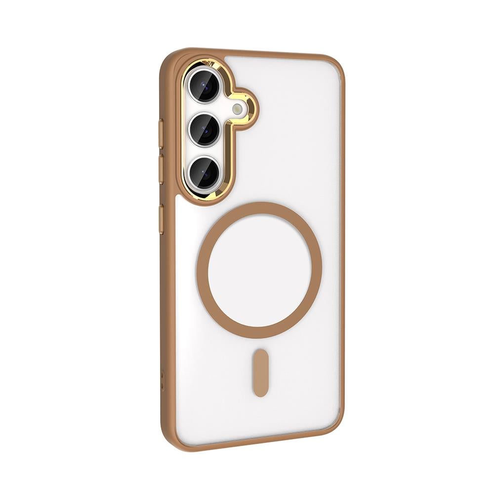 Samsung S25 Plus Bold Telefon Kılıfı - Çöl Titanyum | bastcase - Ön Yüzey Görünümü