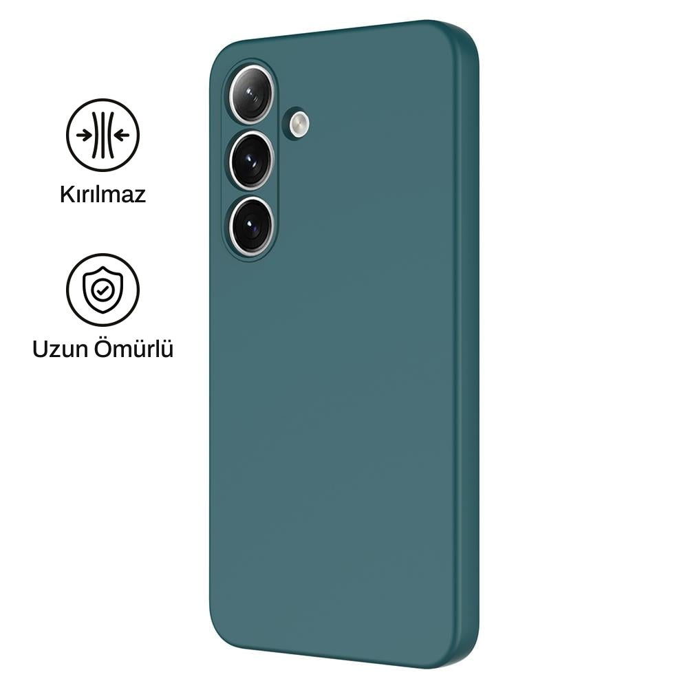 Samsung S25 ile Uyumlu Silikon Lansman Telefon Kılıfı | bastcase