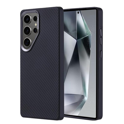 Samsung S25 Ultra ile Uyumlu Carbon Telefon Kılıfı