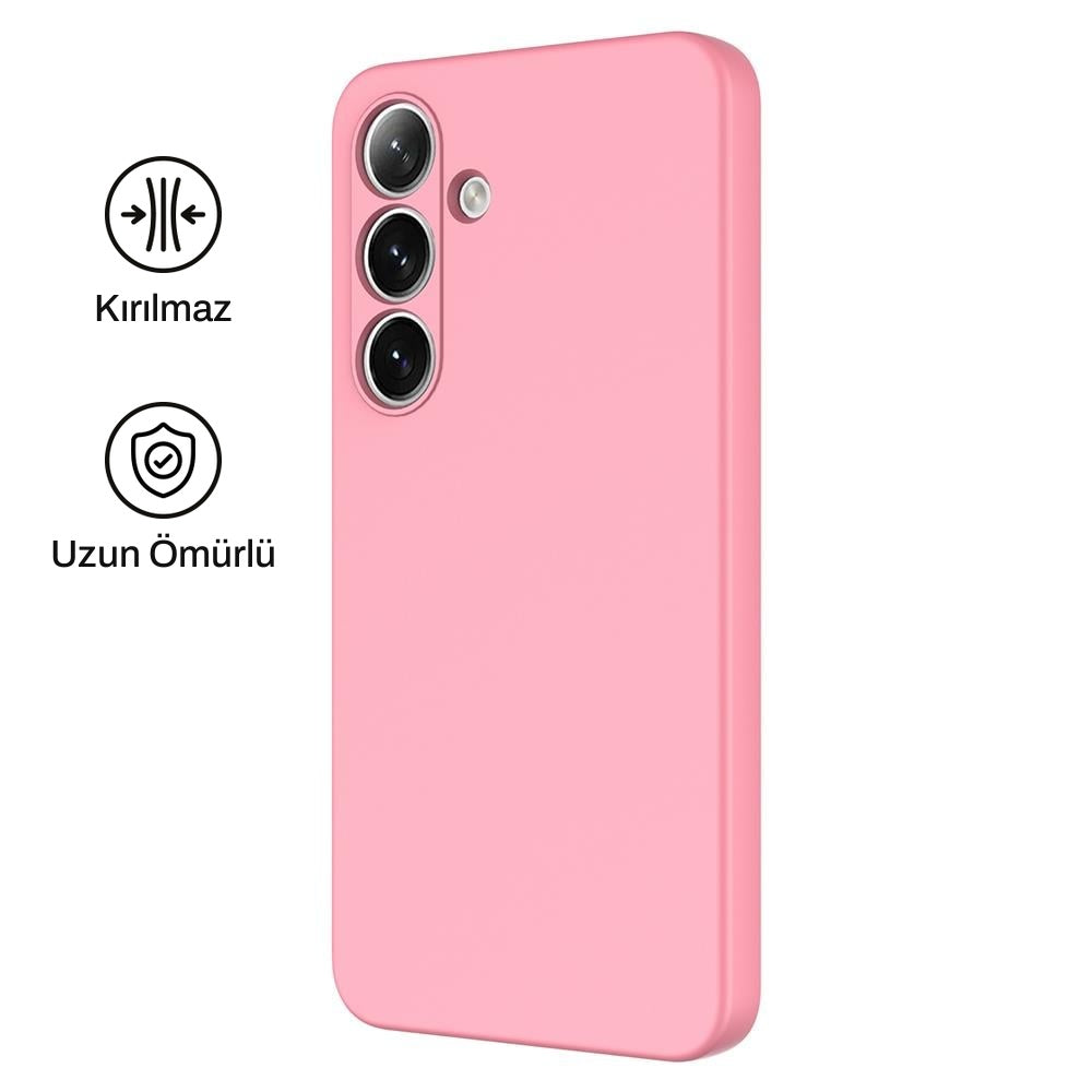 Samsung S26 Plus ile Uyumlu Silikon Lansman Telefon Kılıfı | bastcase