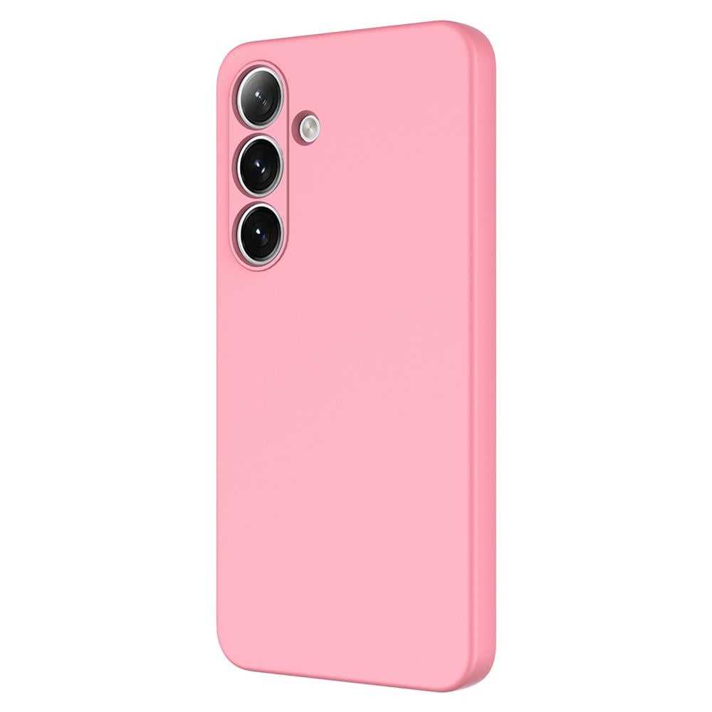 Samsung S26 Plus Silikon Lansman Telefon Kılıfı - Pembe | bastcase - Arka Yüzey Detayı