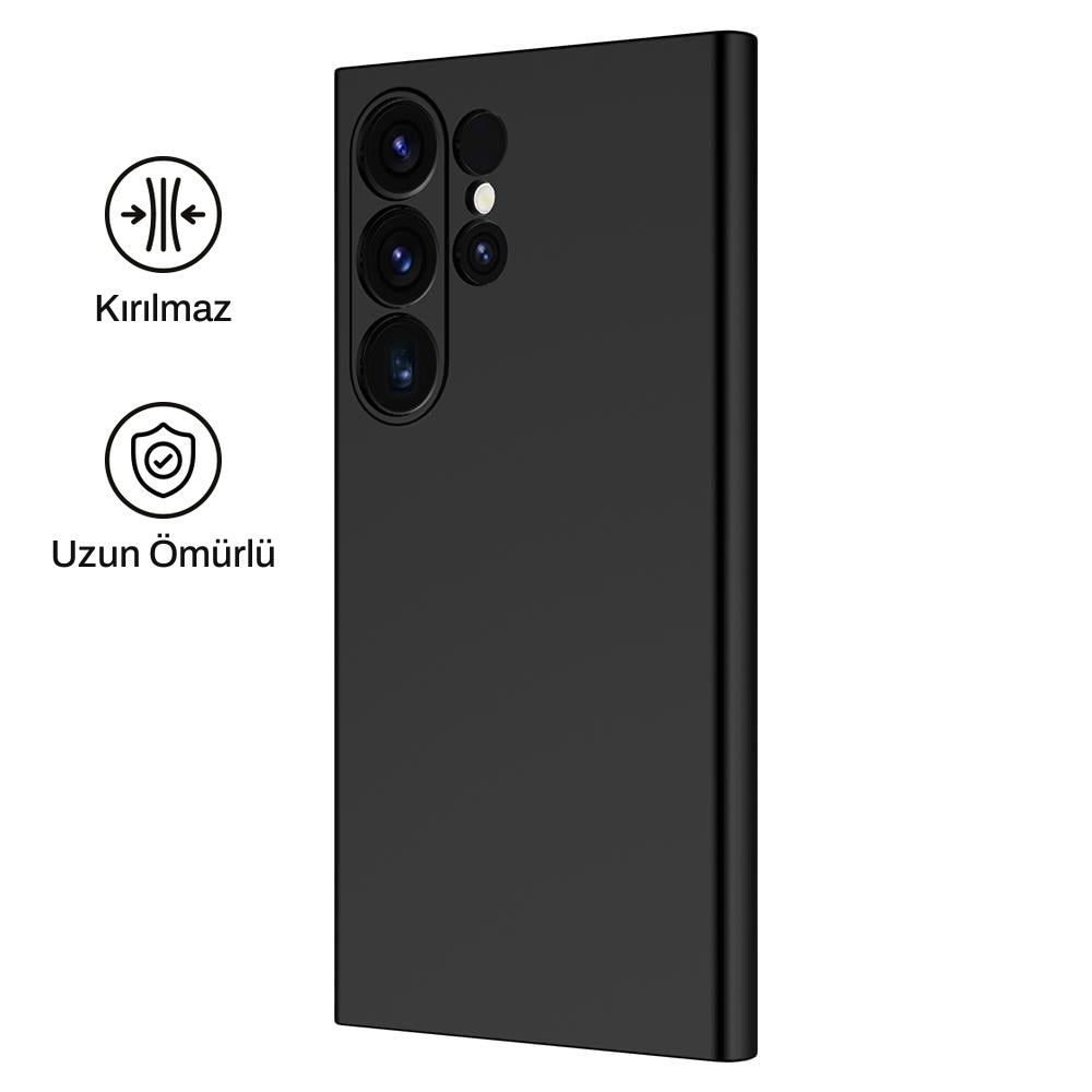 Samsung S26 Ultra ile Uyumlu Silikon Lansman Telefon Kılıfı | bastcase