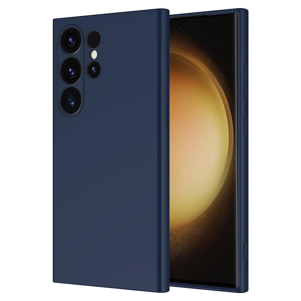 Samsung S26 Ultra Silikon Lansman Telefon Kılıfı - Lacivert | bastcase - Kamera Koruma Alanı