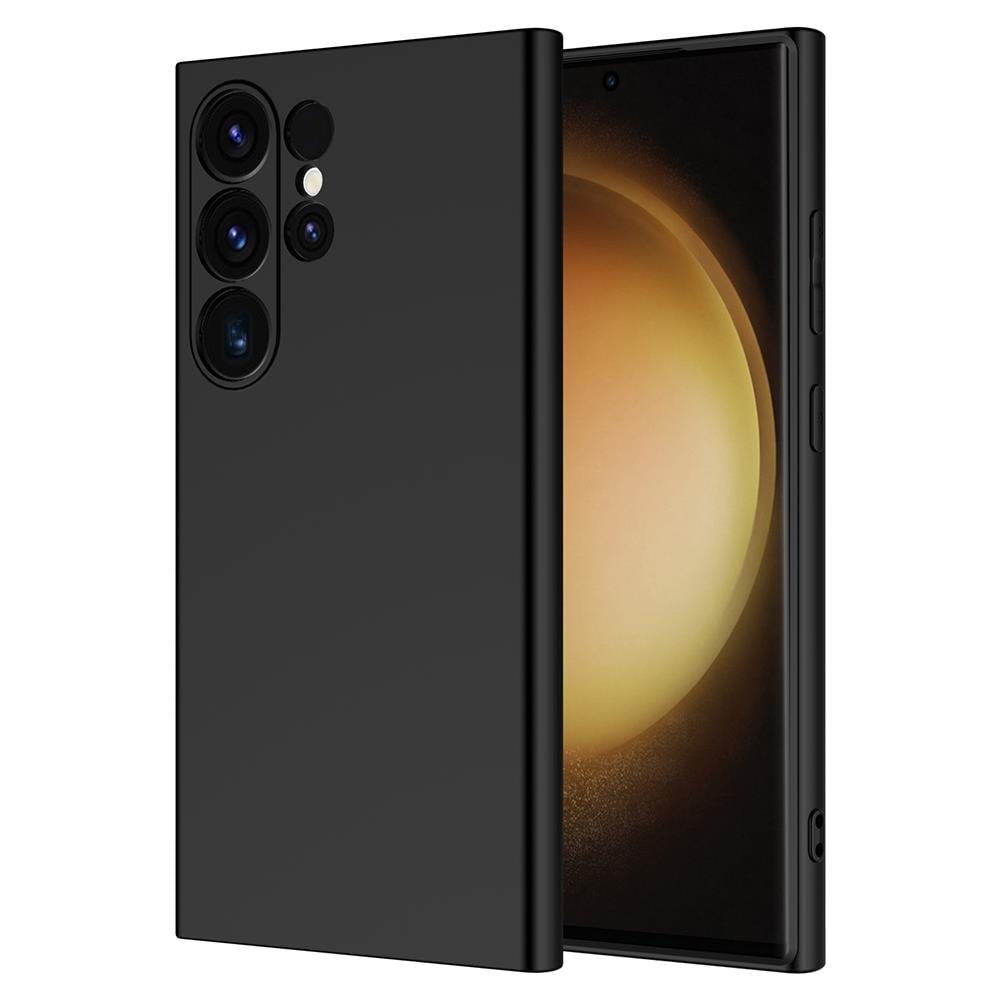 Samsung S26 Ultra Silikon Lansman Telefon Kılıfı - Siyah | bastcase - Kamera Koruma Alanı