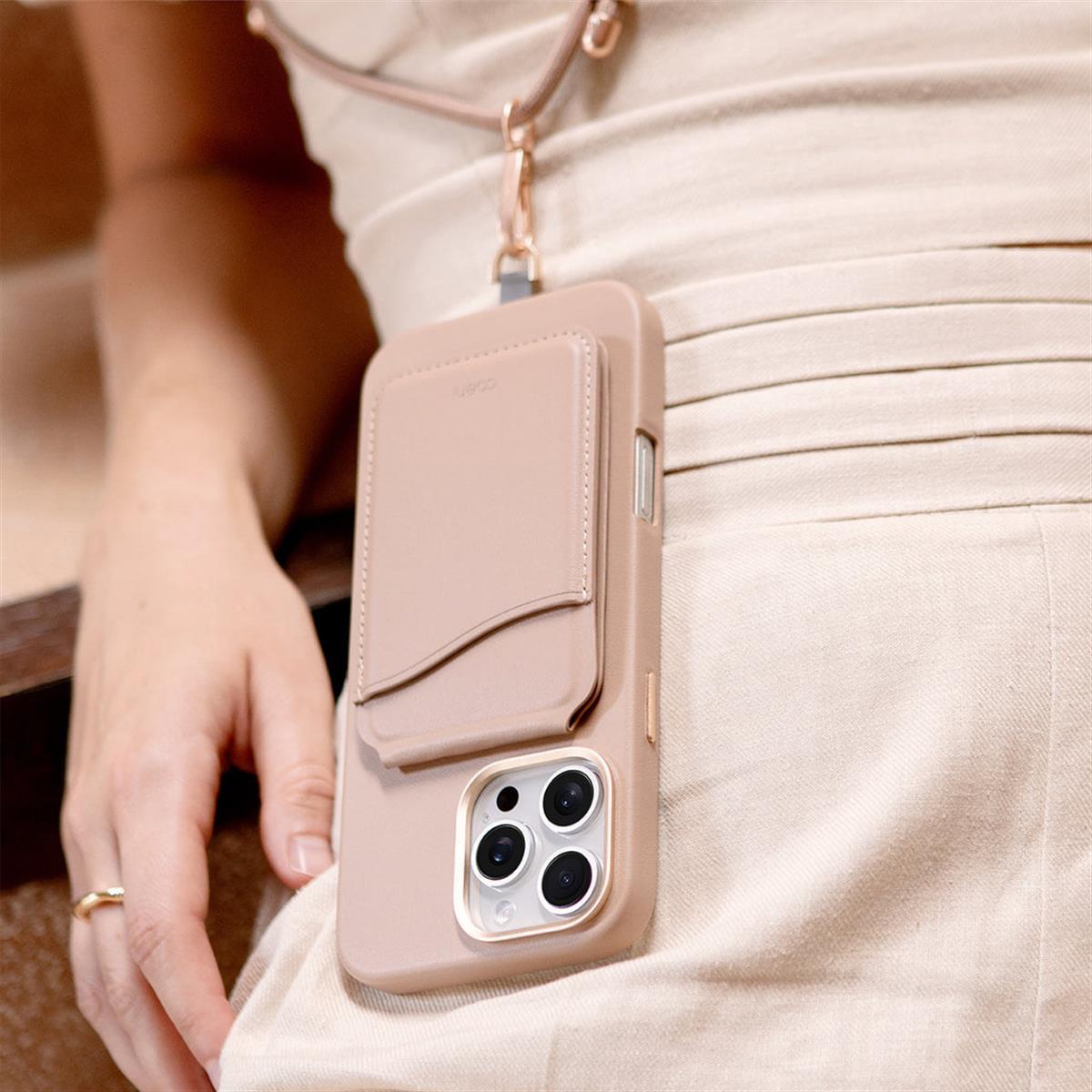 iPhone 16 Pro Coehl MagSafe Destekli Askı İpli Muse Telefon Kılıfı