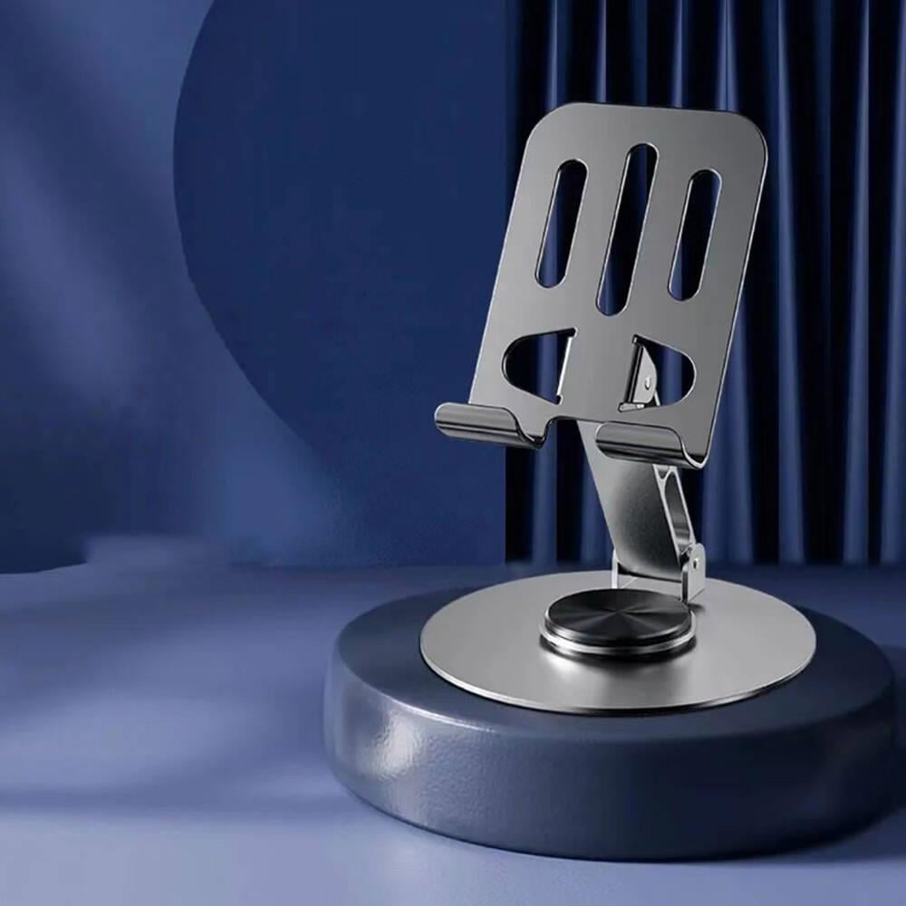 Karbon Çelik Tasarımlı Telefon ve Tablet Standı