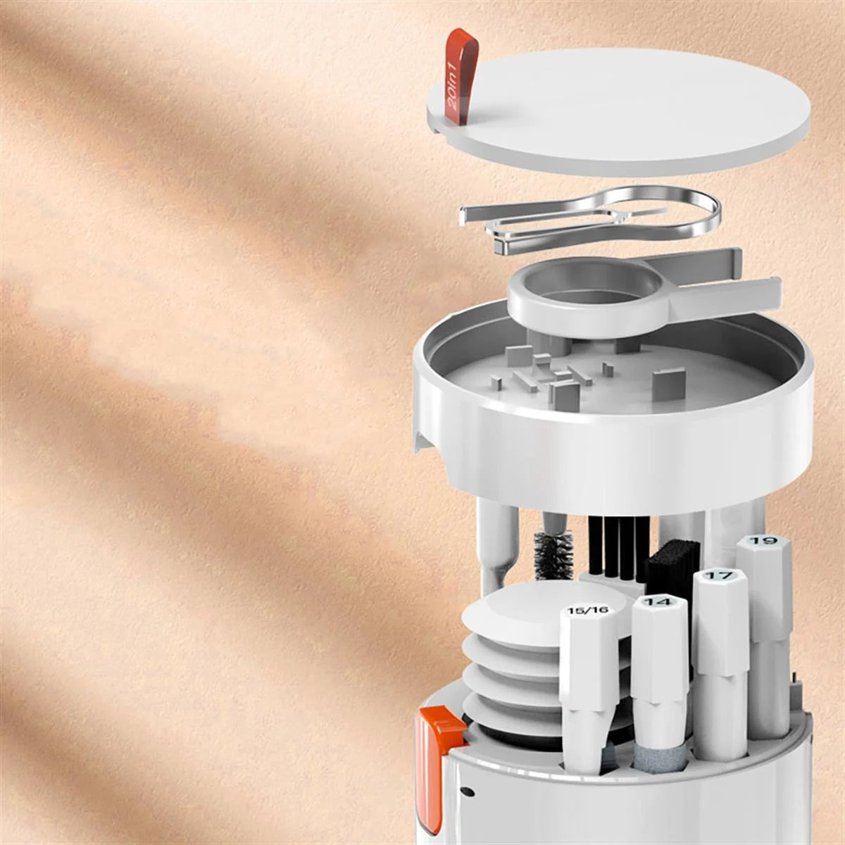 Çok Yönlü Elektronik Cihaz Temizlik Seti 20 in 1