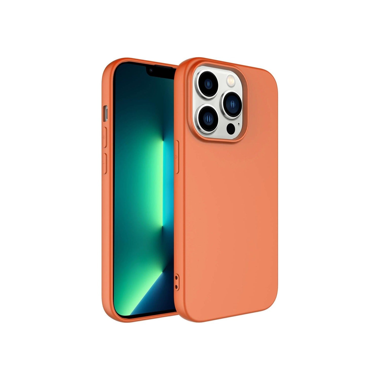 iPhone 14 Pro ile Uyumlu Silikon Lansman Telefon Kılıfı