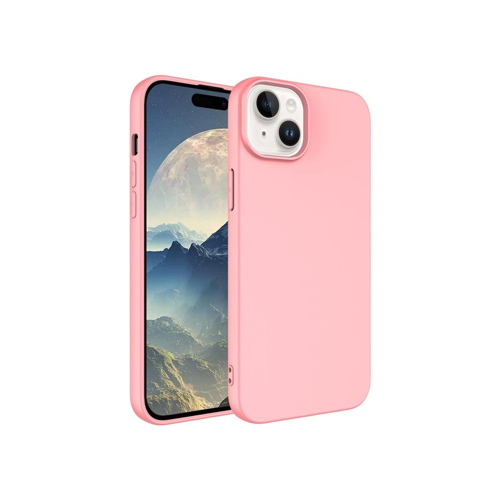 iPhone 15 Plus ile Uyumlu Silikon Lansman Telefon Kılıfı